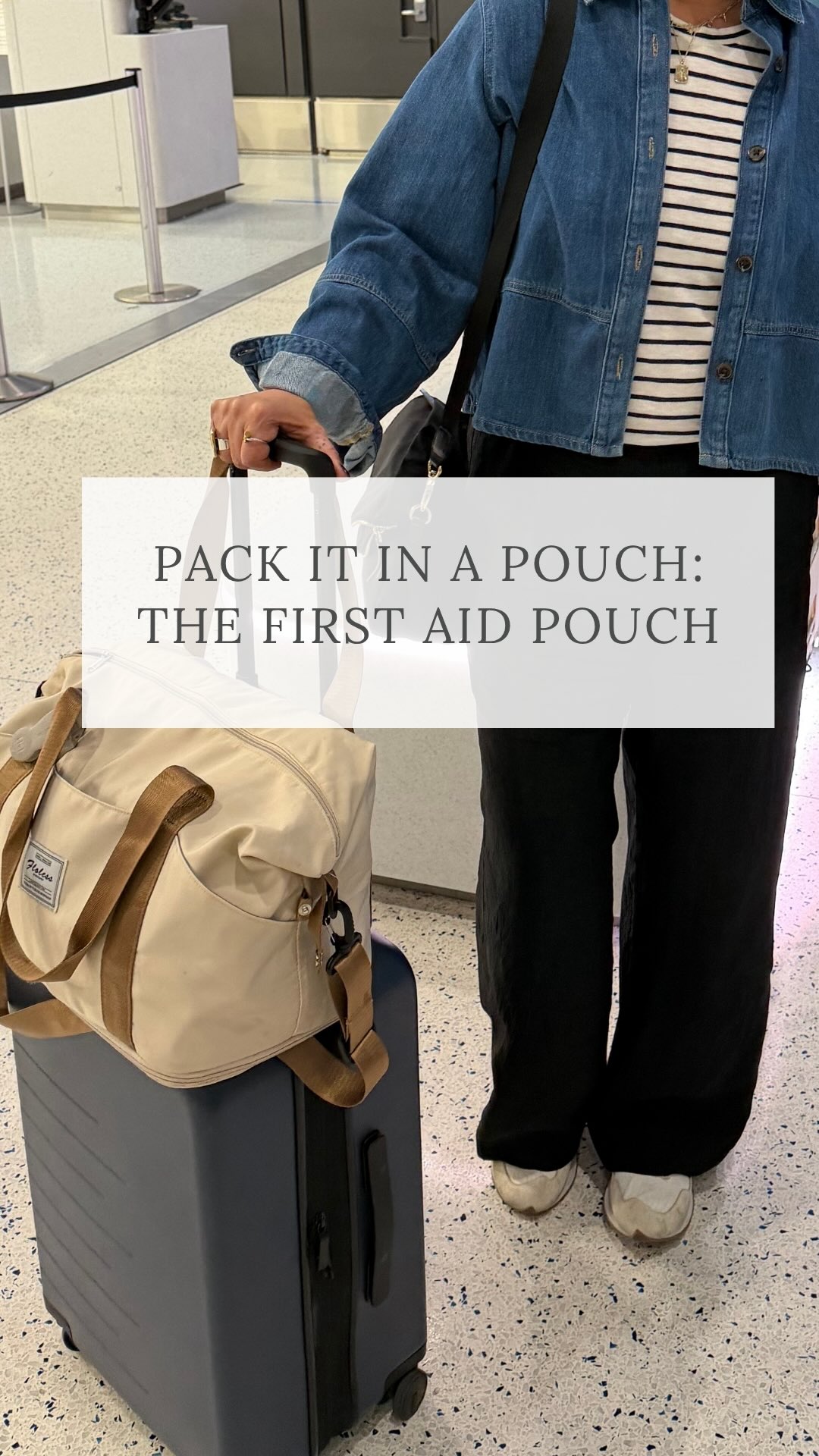 👝 PACK IT IN A POUCH | First Aid

Don’t buy a pre-made travel first-aid kit. Build one around you and what you’re actually likely to need.

Mine has evolved after years of travel and a few lessons learned the hard way: Stomach issues in Oaxaca, painful sinus pressure on a flight, blisters from long walking days and even a stye on one trip. 😬

And you don’t need a fancy organizer. A Ziploc bag works just fine. The goal is to have the things you might need when you’re away from home.

Want to build your own? Comment POUCH and I’ll send you my First Aid planner + links to the first-aid essentials I pack.

Save this for your next trip and tell me what’s in your first-aid pouch that I’m missing. 👇