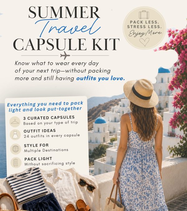 How to pack for summer in Europe in a carry-on